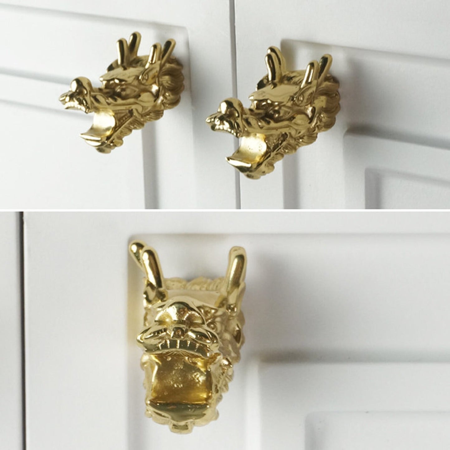 Creative Brass Knobs,Chinese Dragon knobs, Furniture knobs, diy drawer pulls , wardrobe Knob, Cabinet Knobs , furniture hardware
