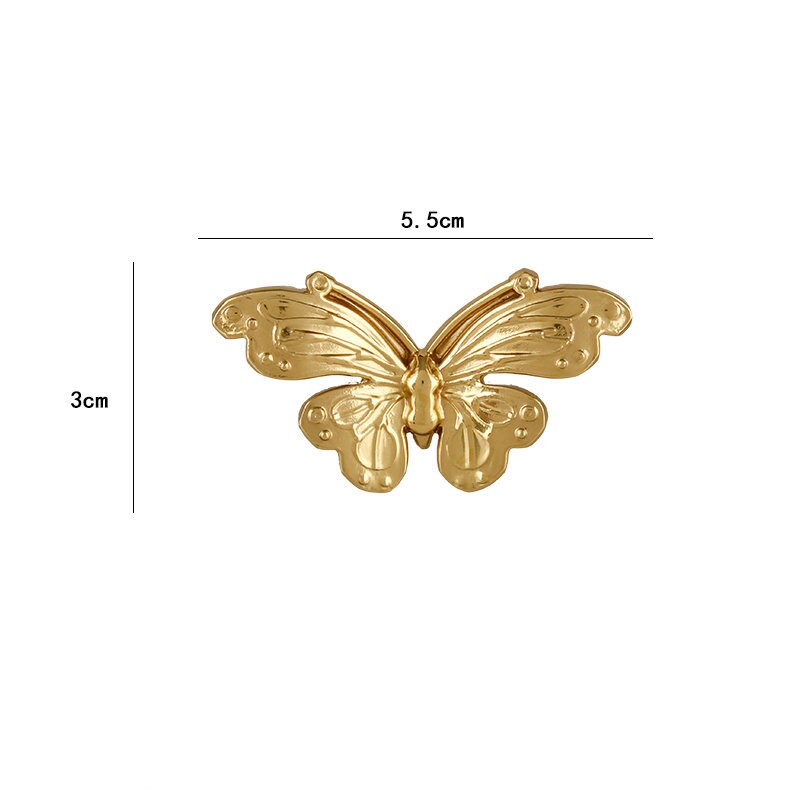Brass butterfly drawer Knobs, decorative art room knobs, Furniture knobs, diy drawer pulls , wardrobe Knob, Cabinet Knob, furniture hardware