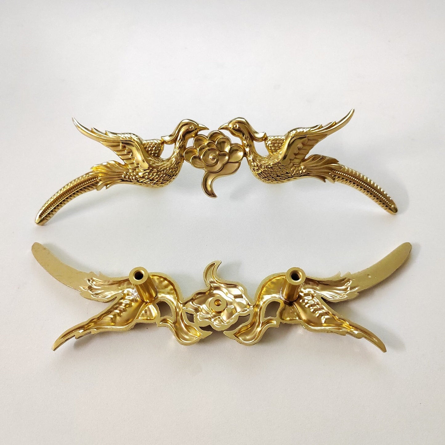2 birds Brass Knobs, vintage room knobs, Furniture knobs, diy drawer pulls , wardrobe Knob, Cabinet Knobs , furniture hardware