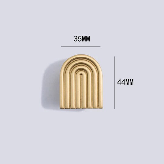 Minimalist Handle Drawer Pulls Knobs Handles, Soild Brass boho Cabinet Pulls, Furniture Wardrobe Dresser Knobs handle, Home Improvement