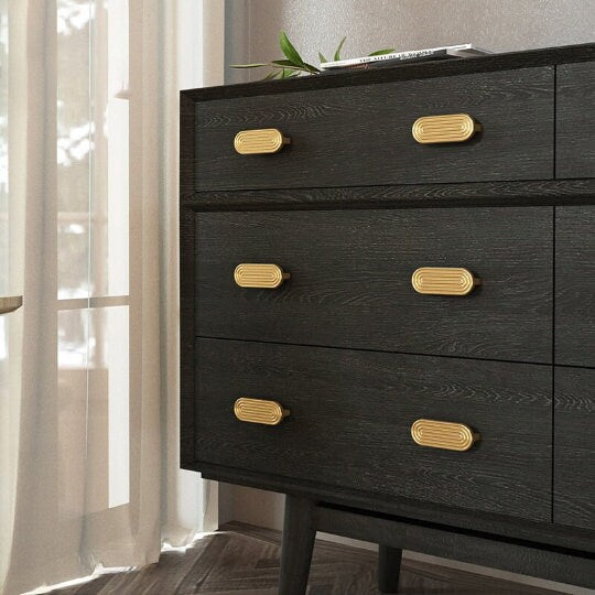 Minimalist Handle Drawer Pulls Knobs Handles, Soild Brass boho Cabinet Pulls, Furniture Wardrobe Dresser Knobs handle, Home Improvement