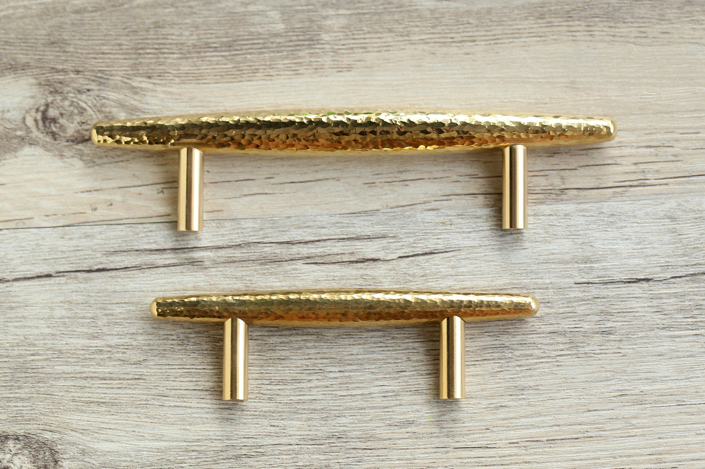 Hammered Polished Brass Cabinet Pulls, Golden Dresser Knobs Handles, Drawer handle Pulls Cabinet Pulls Knobs, Furniture hardware