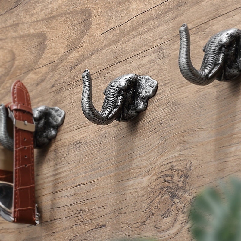 Vintage Elephant Wall Hook – QubicHomeware