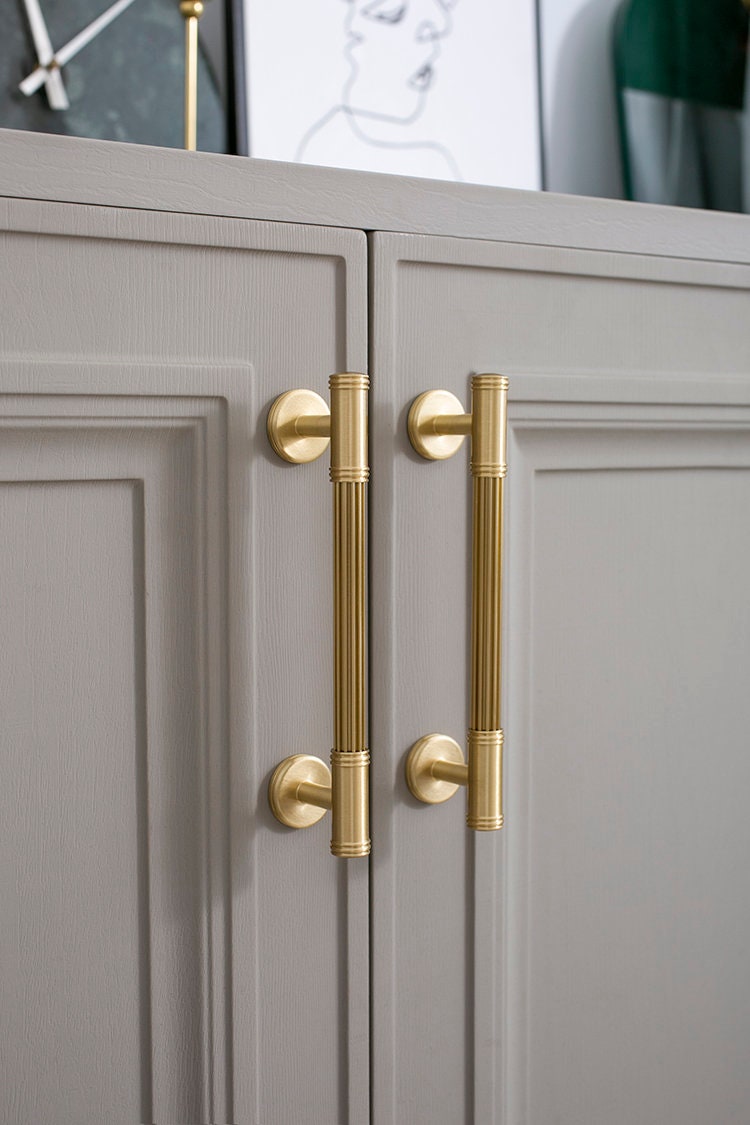 Premium stripe Cabinet Pulls handles, Drawer Pulls Knobs Handles, Gold Dresser Knobs handle, wardrobe handle pull, ikea hemnes knobs