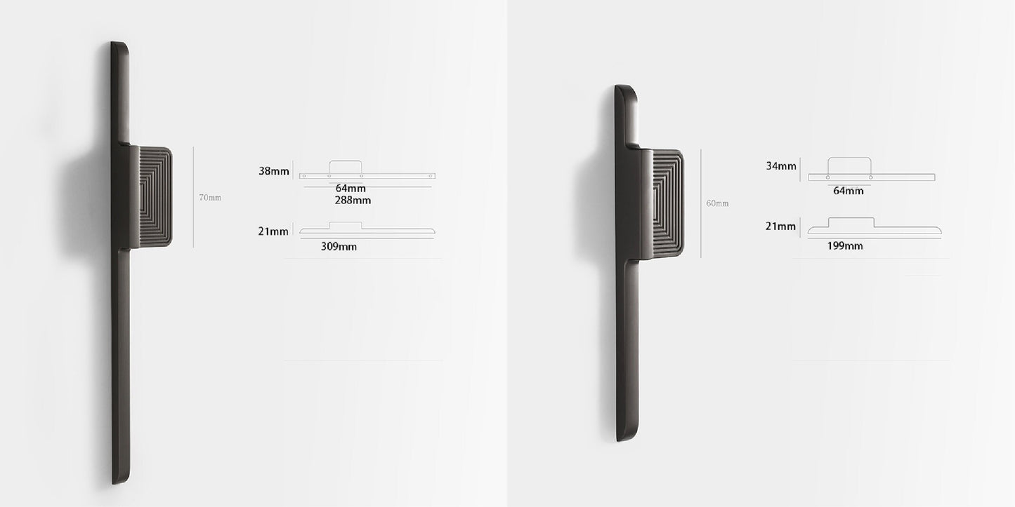Minimalist Drawer Pulls Knobs Handles, Modern Cabinet Pulls, Gold Black Dresser Knobs handle, modern Furniture Hardware