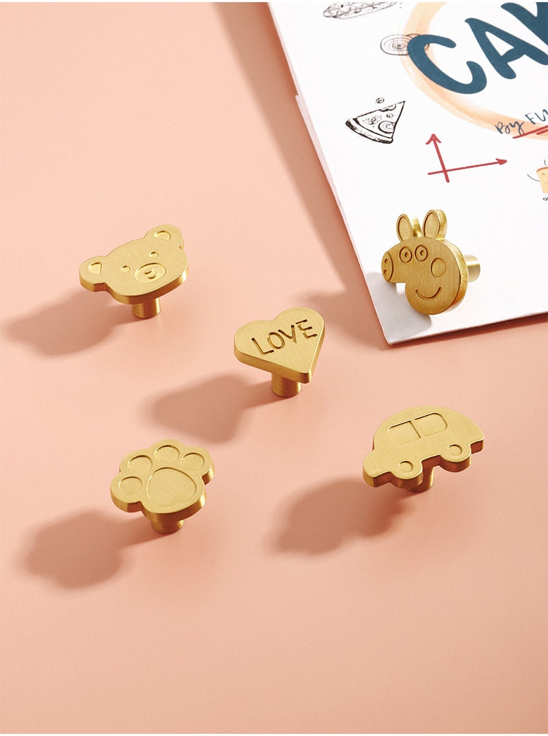 Animal Drawer handle Knobs Cabinet Door Handles nursery room handle bear drawer Knobs and Pulls furniture Handles cabinet Hardware