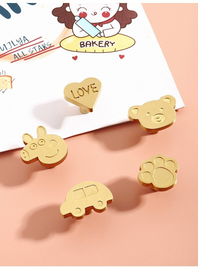 Animal Drawer handle Knobs Cabinet Door Handles nursery room handle bear drawer Knobs and Pulls furniture Handles cabinet Hardware