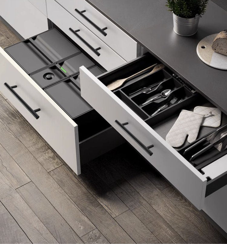Modern Matte Black Drawer Pulls Handle knob Cabinet Dresser Pulls Knobs Handles Kitchen Handle Wardrobe handle Modern Furniture Hardware