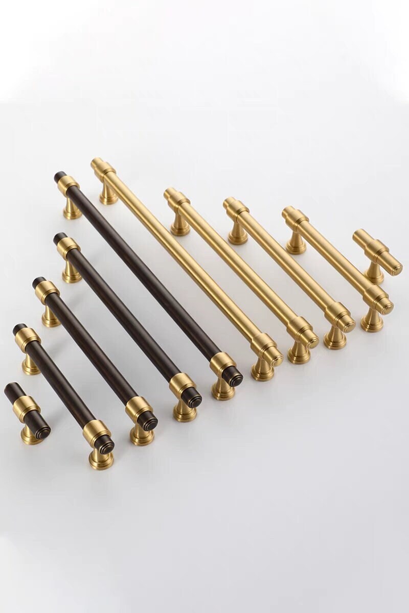Bronze Drawer Pulls Handle knob, Gold Cabinet Dresser Pulls Knobs Handles, Closet Handle Wardrobe Knobs handle, Modern Furniture Hardware