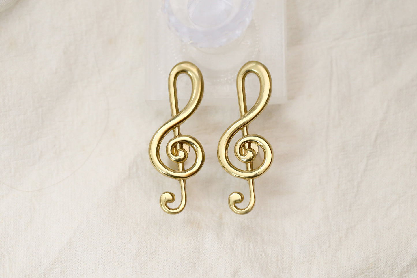 2PCS Golden Note cabinet Knobs, art deco Furniture knobs, diy animal drawer pulls fish knob Wardrobe Cabinet Handle Knob, furniture hardware