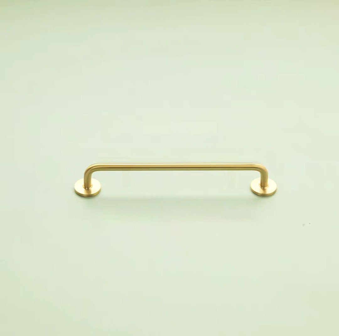 Brass Furniture Handles, Gold Cabinet Handles Pull, Modern Brass Drawer Pulls Knobs Handles, Wardrobe Knobs handle, Furniture Hardware