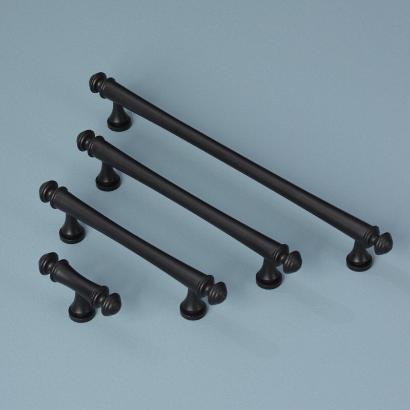 Minimalist Black Drawer pulls, Matte black Cabinet Pulls Handles Dresser Knobs Handles Wardrobe handle pull Kitchen pull Furniture hardware