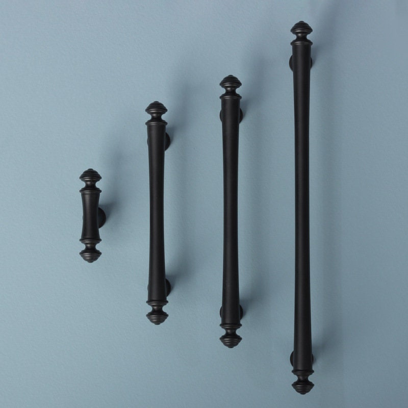 Minimalist Black Drawer pulls, Matte black Cabinet Pulls Handles Dresser Knobs Handles Wardrobe handle pull Kitchen pull Furniture hardware