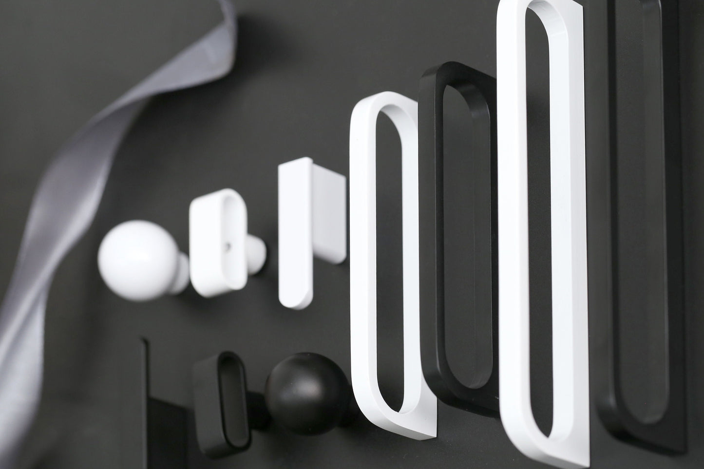 Black and White Drawer handle pulls, Dresser Knobs Handles, Cabinet Pulls Knobs, Wardrobe handle pull, Kitchen pull knob,Furniture hardware