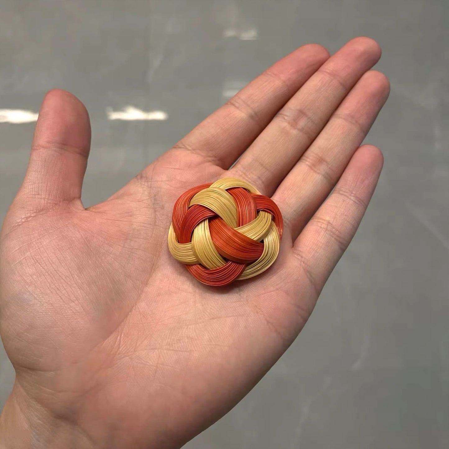 Bamboo Brooch, Brooch Made of Bamboo, Cloth Decor