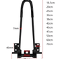 4PCS Foldable Table legs, furniture legs, Black Cabinet legs, IKEA legs, Metal Legs Feet, Modern straight leg, Outdoor Camping Folding Legs