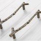 Antique Silver Tree Branch Handle Pull Knob Dresser Drawer Knobs Pulls Handles, cabinet handle knob, Knobs Drawer Cabinet Hardware