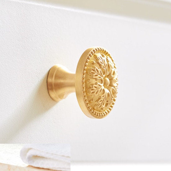 Brass decorative cabinet knobs, french style Furniture knobs, diy drawer pulls , wardrobe Knob, Cabinet Knobs , furniture hardware