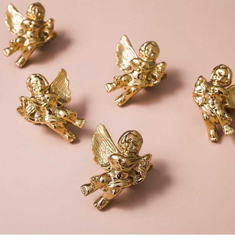 Brass angle cabinet Knobs, decorative art dresser knobs, diy drawer pulls , wardrobe Knob, Cabinet Knobs , furniture hardware