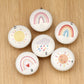 Rainbow nursery drawer Knobs kids room Cabinet Door Handles sun drawer Knobs and Pulls furniture Handles cabinet Hardware