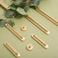 Brass minimalist Cabinet Pulls, modern Drawer Pulls Knobs Brass Handles, Solid Brass Dresser Knobs handle , modern Furniture Hardware