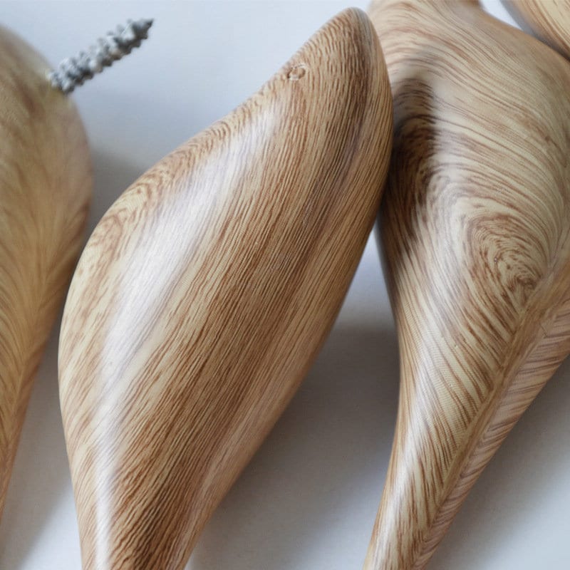 Imitation wood grain Wall Hooks, bird Decorative Hooks, Bag hook, Wall Hook Coat Hangers Rack, clothes hook, towel hook, kitchen hook
