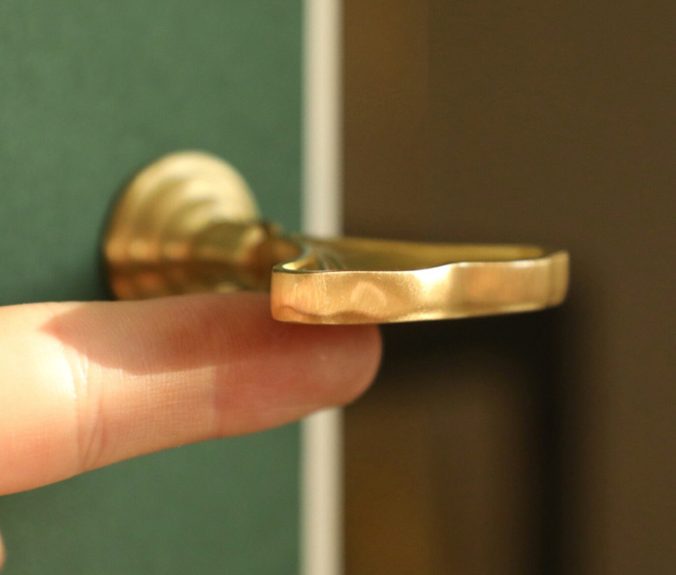 Brass Ginkgo Knobs, drop leave knobs, Furniture knobs, diy drawer pulls , wardrobe Knob, Cabinet Knobs , furniture hardware