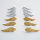 Brass wing Knobs, cabinet knobs, wing Furniture knobs, diy drawer pulls , wardrobe Knob, Cabinet Knobs , furniture hardware