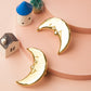 Brass moon star cloud Knobs, nursery room knobs, Furniture knobs, diy drawer pulls , wardrobe Knob, Cabinet Knobs , furniture hardware