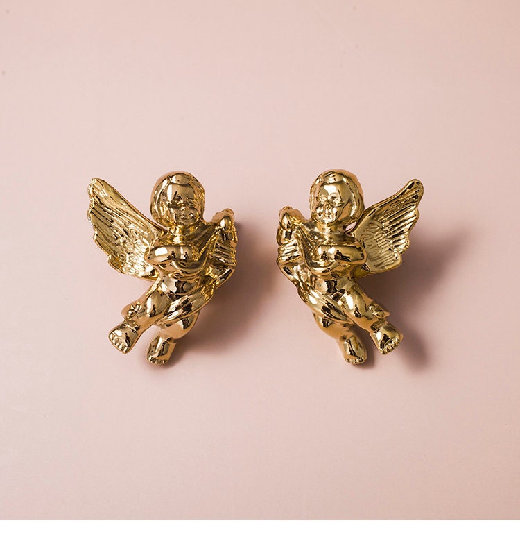 Brass angle cabinet Knobs, decorative art dresser knobs, diy drawer pulls , wardrobe Knob, Cabinet Knobs , furniture hardware