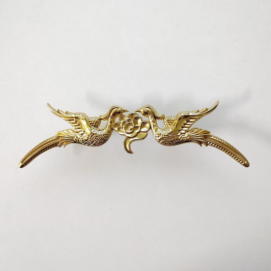 2 birds Brass Knobs, vintage room knobs, Furniture knobs, diy drawer pulls , wardrobe Knob, Cabinet Knobs , furniture hardware