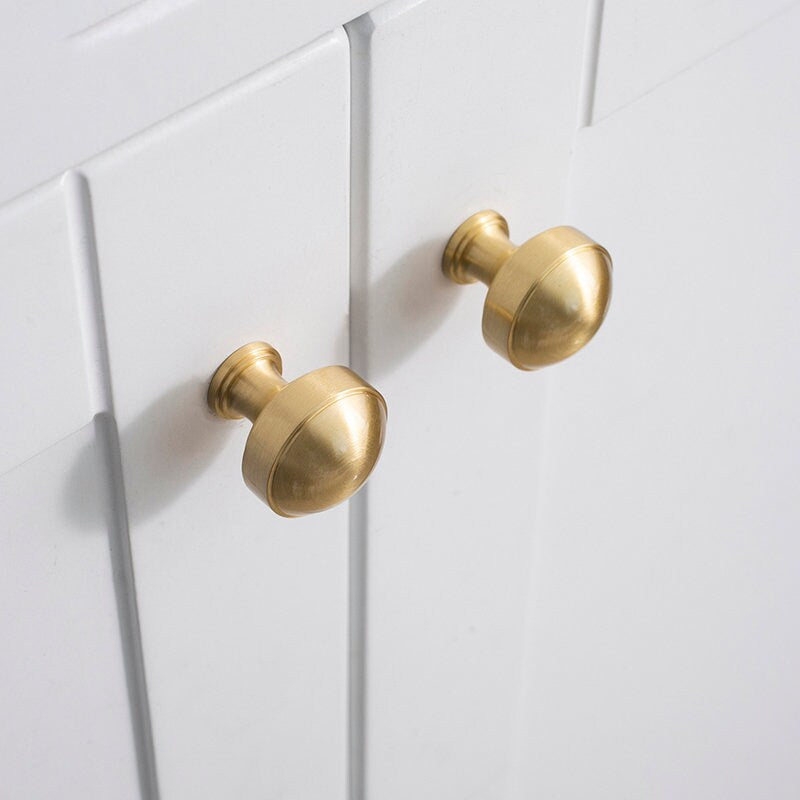 Solid Brass Knobs, brass cabinet handle knobs, Gold Dresser Pull, Furniture knobs, Drawer Knobs Pulls, ikea handle pull, Home Improvement