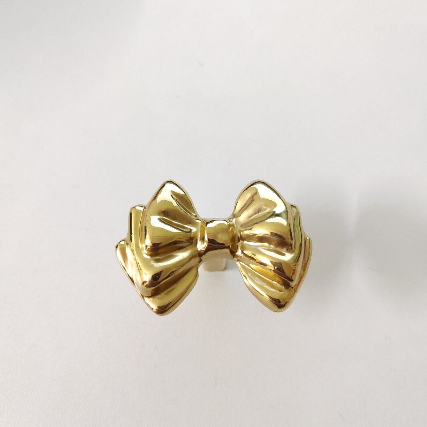 Bow Brass Knobs, Nursery drawer Knobs kids room Furniture knobs, diy drawer pulls , wardrobe Knob, Cabinet Knobs , furniture hardware