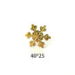 Snowflake Brass Knobs, Modern Cabinet Knobs, Nursery drawer Knobs kids room Furniture knobs, diy drawer pulls, wardrobe Knob