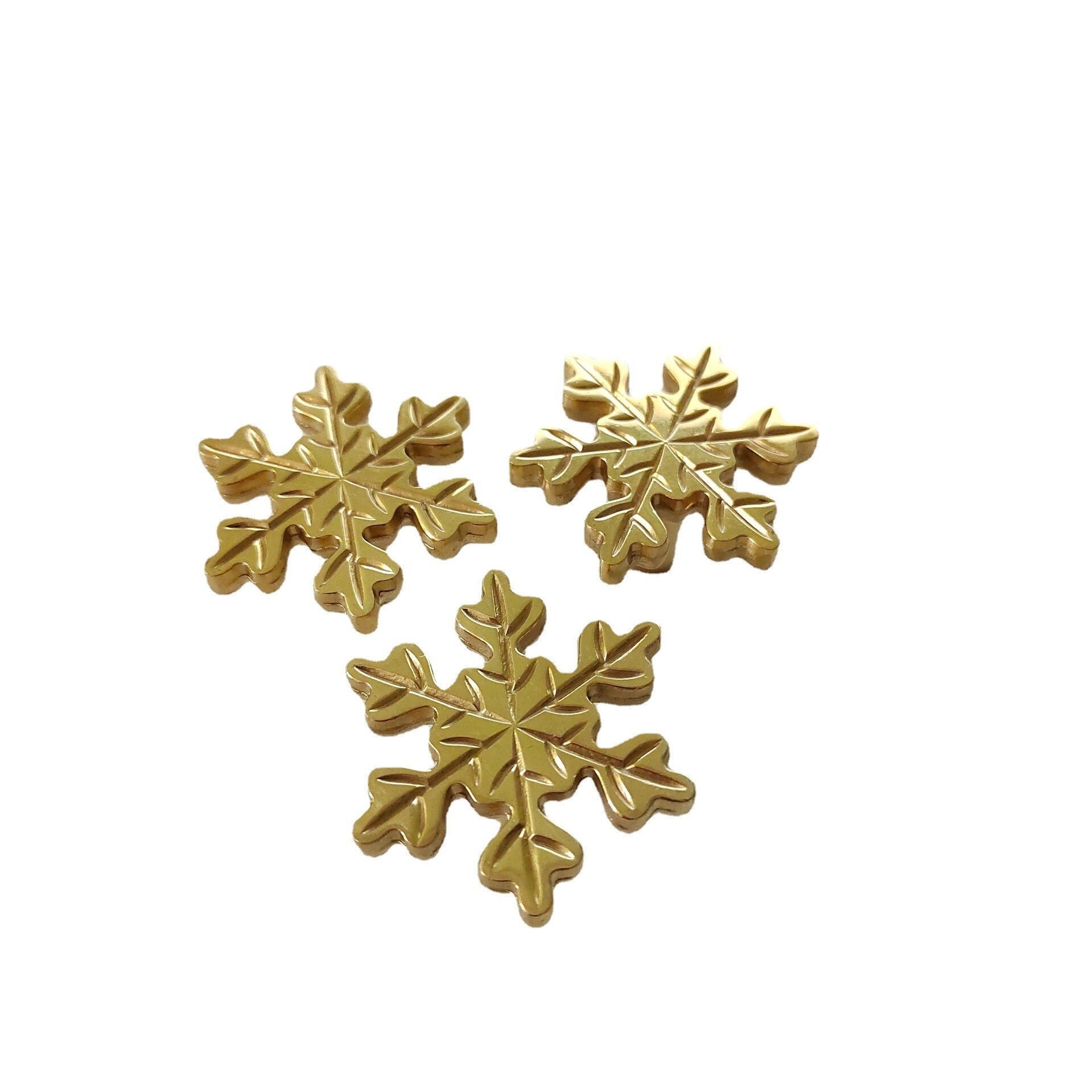 Snowflake Brass Knobs, Modern Cabinet Knobs, Nursery drawer Knobs kids room Furniture knobs, diy drawer pulls, wardrobe Knob