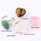 Nature Tiger Eye Single Knobs, Heart Shape Dresser Knobs, Rose quartz diy drawer pulls , Wardrobe Handle, Cabinet Knobs , furniture hardware