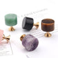 Ore Tiger Eye Crystal Knobs, White Crystal Dresser Knobs, diy drawer pulls , Wardrobe Handle, Cabinet Knobs, furniture hardware