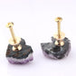 Natural Amethyst Drawer Knobs, White Crystal Dresser Knobs, diy drawer pulls , Wardrobe Handle, Cabinet Knobs, furniture hardware