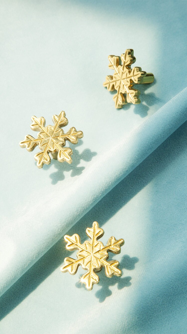 Snowflake Brass Knobs, Modern Cabinet Knobs, Nursery drawer Knobs kids room Furniture knobs, diy drawer pulls, wardrobe Knob