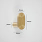 Minimalism Wall Hooks, Soild Brass Coat Hook, Bobo Clothes Hooks, Wall Hook Coat Hangers Rack, Bathroom Hook, Furniture hooks, Diy Hardware