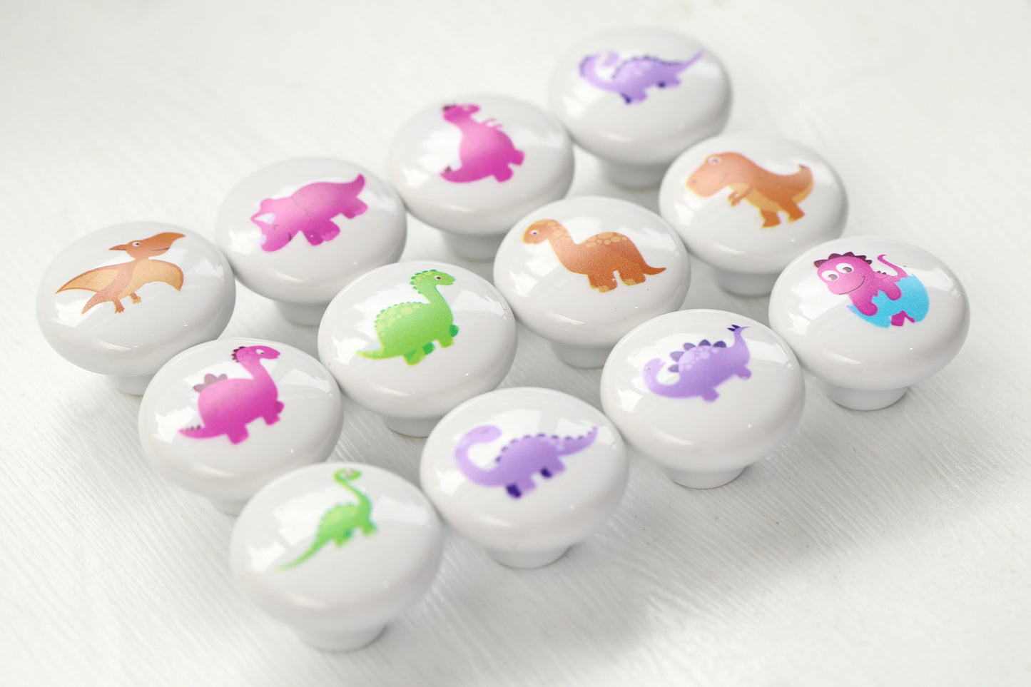 Cartoon dinosaur kids room Cabinet Door Handles nursery drawer Knobs, animal drawer Knobs and Pulls furniture Handles cabinet Hardware