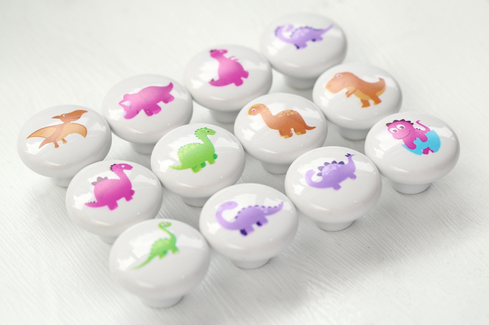 Cartoon dinosaur kids room Cabinet Door Handles nursery drawer Knobs, animal drawer Knobs and Pulls furniture Handles cabinet Hardware
