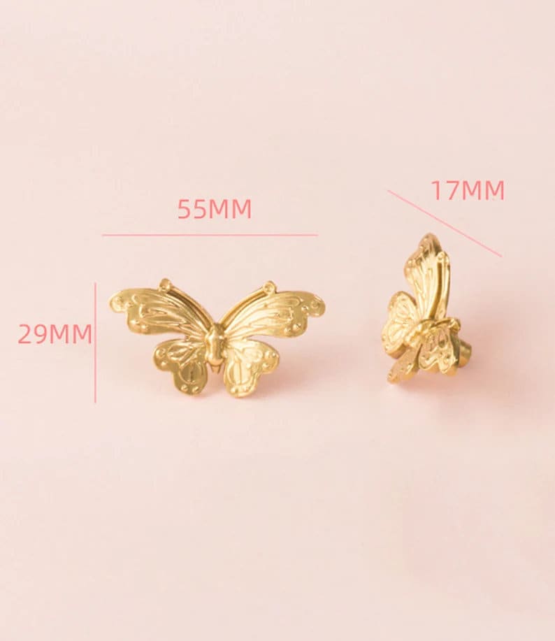Solid Brass Animals Cabinet Handles Knobs, Art Deco DIY Furniture Handles knobs, Drawer pulls, wardrobe Handle Knob, furniture hardware