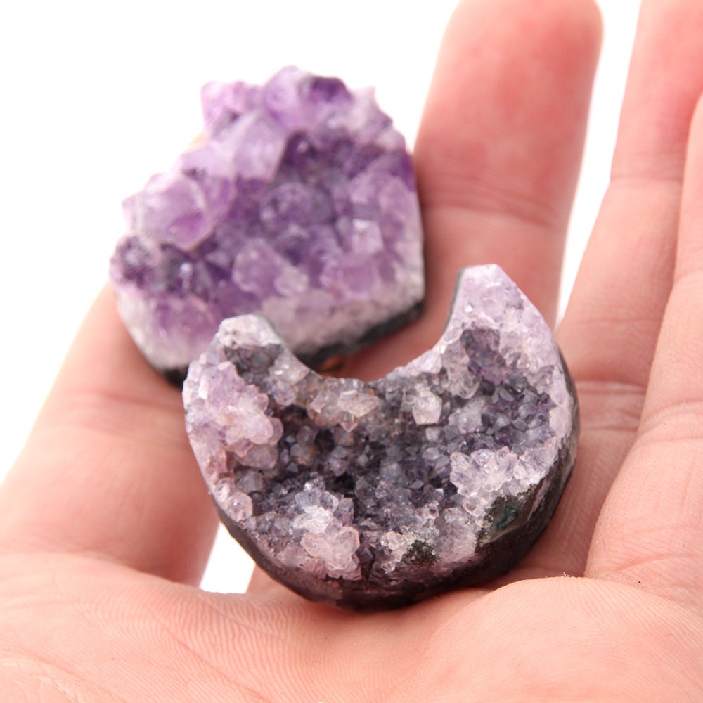 purple crystal dresser knobs Purple Crystal Cabinet Knobs 6-Pack for Vanities