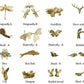 Solid Brass Animals Cabinet Handles Knobs, Art Deco DIY Furniture Handles knobs, Drawer pulls, wardrobe Handle Knob, furniture hardware