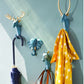 Animal Nordic Wall Hooks, Decorative Coat Hook, Elephant Moose Wall Hook, bag hanger hook, Bedroom Towel Wall Hook Coat Hangers Rack