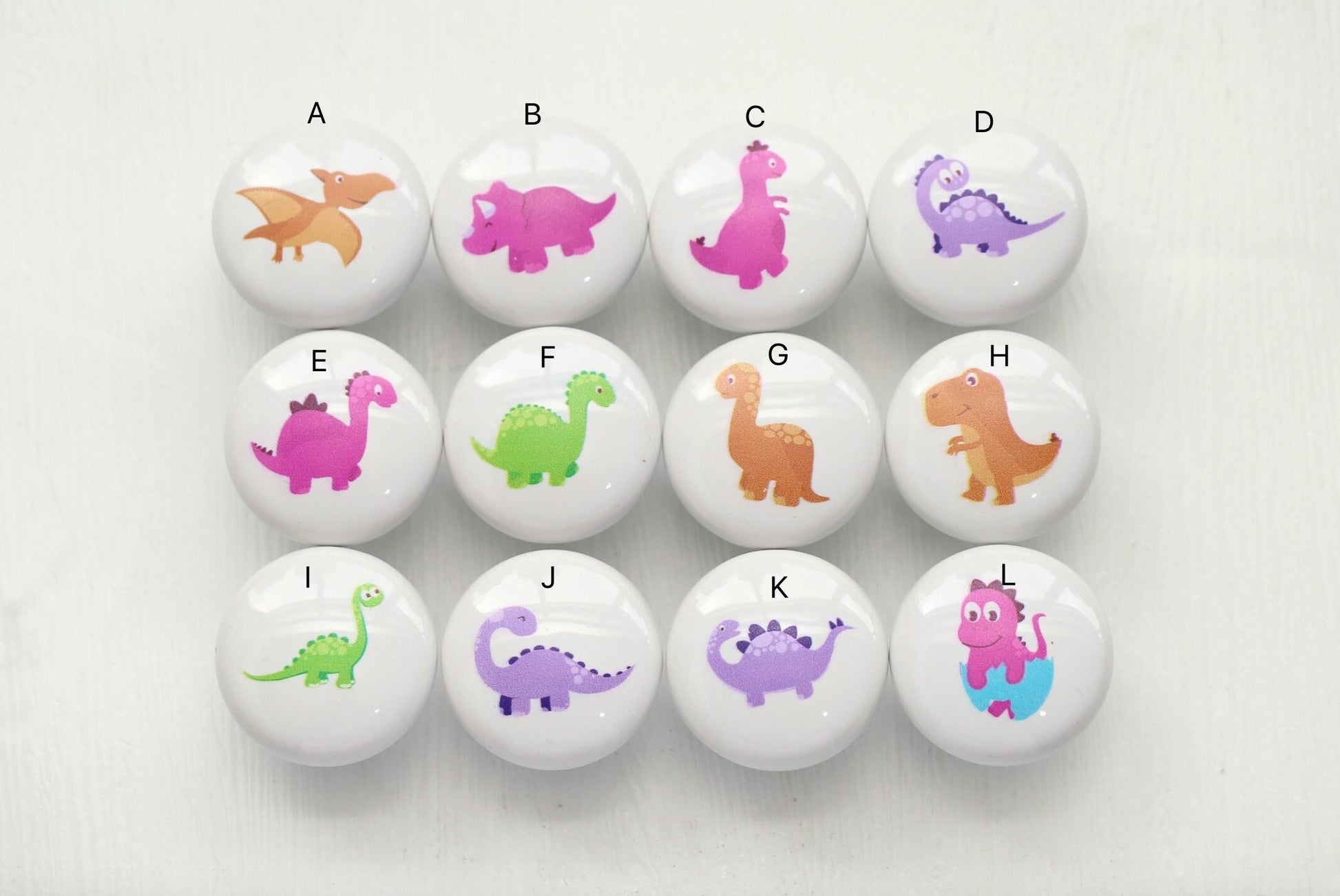 Cartoon dinosaur kids room Cabinet Door Handles nursery drawer Knobs, animal drawer Knobs and Pulls furniture Handles cabinet Hardware