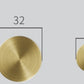 Soild Brass Cabinet Knob, Minimalist Drawer Pulls Knobs Handles, Gold Dresser round Knobs handle, modern Furniture Hardware