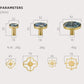 Shell Cabinet Pulls Knobs Handles, Dresser handle knob, Modern Brass Drawer Knob, Wardrobe Cabinet Pull Handle, modern Furniture Hardware