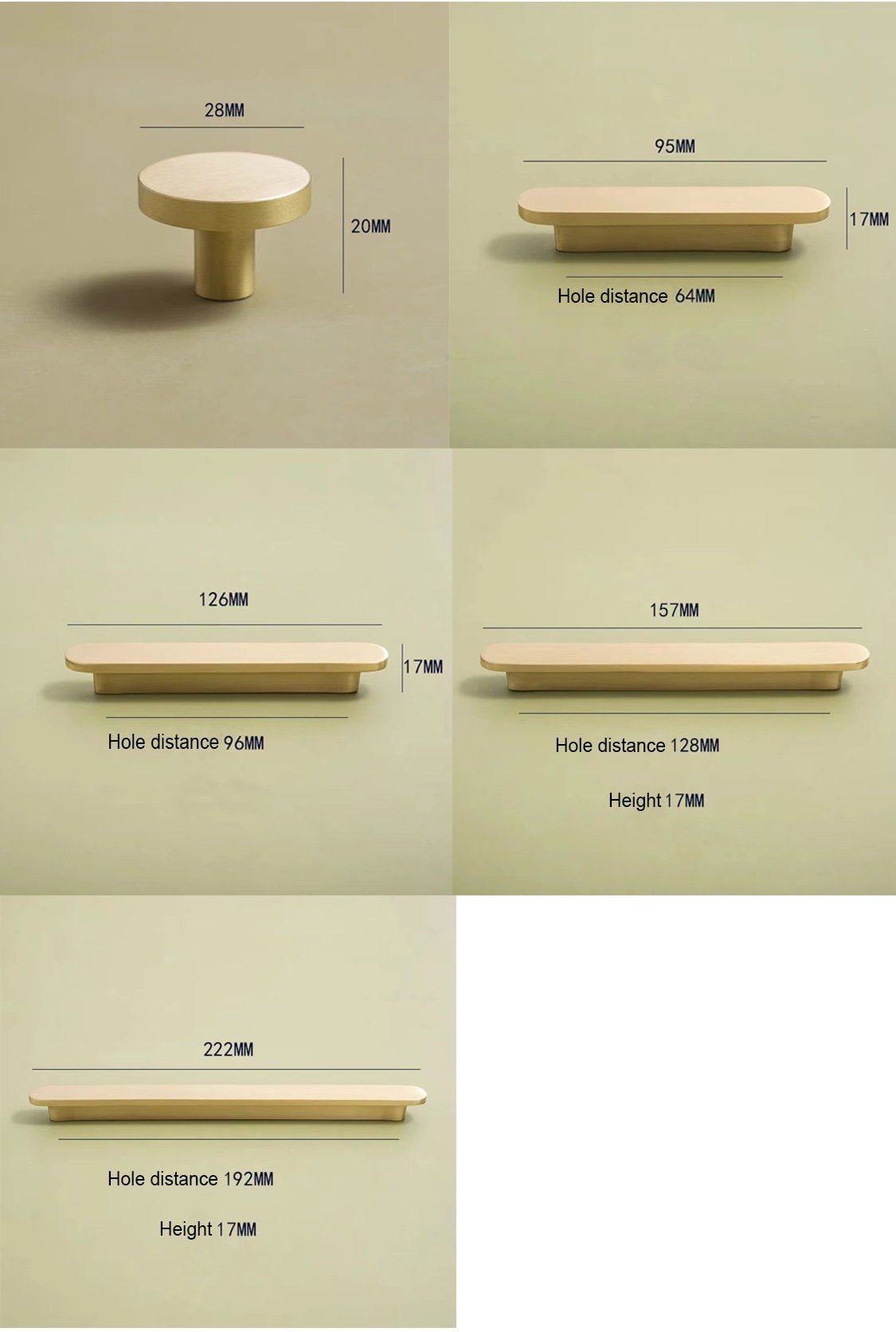 Brass minimalist Cabinet Pulls, modern Drawer Pulls Knobs Brass Handles, Solid Brass Dresser Knobs handle , modern Furniture Hardware